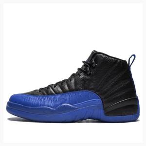 Air Jordan 12 Nike Retro Game Tênis de Basquete Masculino Pretas Azuis | JD-748AN