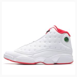 Air Jordan 13 Nike Retro History of Flight Tênis de Basquete Masculino Branco Vermelhas | JD-162YG