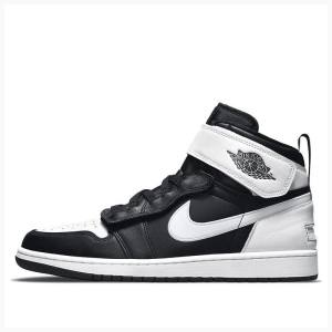 Air Jordan 1 Nike FlyEase Tênis de Basquete Masculino Pretas | JD-027ML