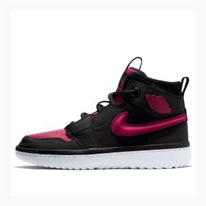 Air Jordan 1 Nike High React Noble Tênis de Basquete Masculino Pretas Vermelhas | JD-407WT