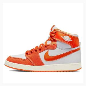 Air Jordan 1 Nike KO Rush Tênis de Basquete Masculino Laranja | JD-687YJ