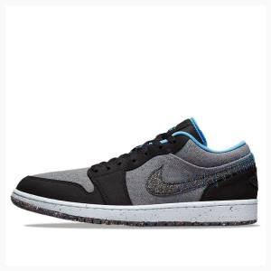 Air Jordan 1 Nike Low Crater Tênis Masculino Pretas Cinzentas | JD-209GI