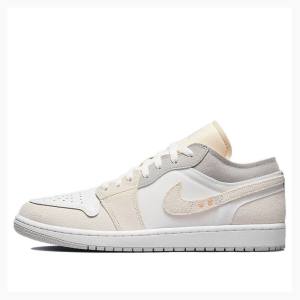 Air Jordan 1 Nike Low Inside Out Tênis Masculino Branco Cinzentas | JD-281JG