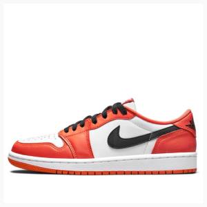 Air Jordan 1 Nike Low OG Starfish Tênis Feminino Laranja | JD-743DM