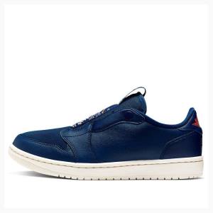 Air Jordan 1 Nike RET Low SLIP JORDAN LEGACY Tênis Feminino Azul Marinho | JD-492QI