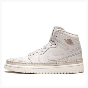 Air Jordan 1 Nike Retro HI PRM Desert Sand Tênis de Basquete Feminino Bege | JD-504GR