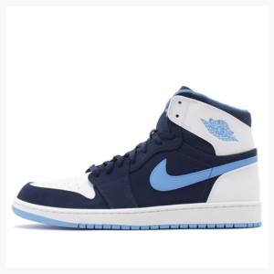 Air Jordan 1 Nike Retro High CP3 Tênis de Basquete Masculino Azul Marinho Azuis | JD-963JW