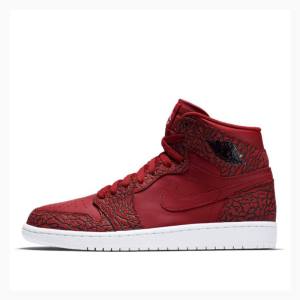 Air Jordan 1 Nike Retro High Gym Cement Tênis de Basquete Masculino Vermelhas | JD-278JC