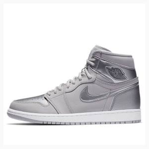 Air Jordan 1 Nike Retro High OG CO Japan Tênis de Basquete Masculino Prateadas | JD-632CK