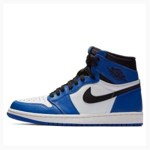 Air Jordan 1 Nike Retro High OG Game Royal Tênis de Basquete Masculino Azuis Pretas | JD-947TH