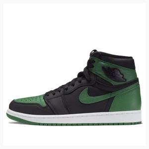 Air Jordan 1 Nike Retro High OG Pine Tênis de Basquete Masculino Verdes | JD-852TK