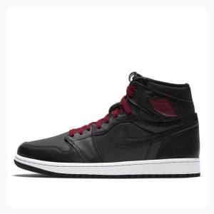 Air Jordan 1 Nike Retro High OG Satin Gym Tênis de Basquete Masculino Pretas Vermelhas | JD-316EP