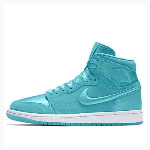 Air Jordan 1 Nike Retro High SOH Light Aqua Tênis de Basquete Feminino Luz | JD-027UC