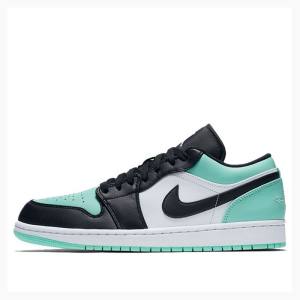 Air Jordan 1 Nike Retro Low Emerald Rise Tênis Masculino Verdes | JD-514SJ