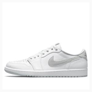 Air Jordan 1 Nike Retro Low OG Tênis Masculino Cinzentas | JD-812IH