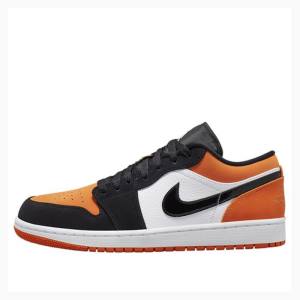 Air Jordan 1 Nike Retro Low Shattered Backboard Tênis Masculino Laranja Pretas | JD-946JH