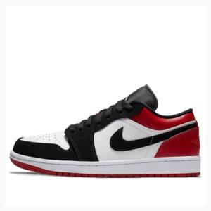 Air Jordan 1 Nike Retro Low Tênis Masculino Vermelhas Pretas | JD-018NM