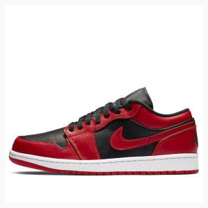 Air Jordan 1 Nike Retro Low Tênis Masculino Vermelhas Pretas | JD-523QO