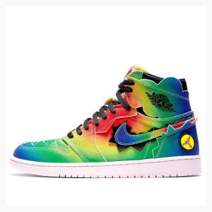 Air Jordan 1 Nike Retro OG High J Balvin - Colores Y Vibras Tênis de Basquete Masculino Multicoloridas | JD-928ID