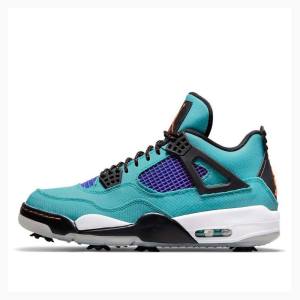 Air Jordan 4 Nike Golfe NRG ACG Tênis de Basquete Masculino Pretas Azuis Roxo | JD-079BT