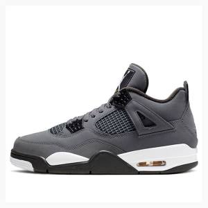 Air Jordan 4 Nike Retro Cool Tênis de Basquete Masculino Cinzentas | JD-705JZ