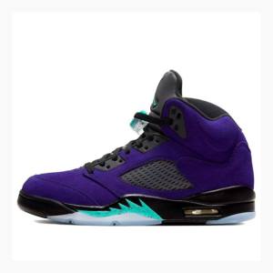 Air Jordan 5 Nike Retro Alternate Grape Tênis de Basquete Masculino Roxo Pretas | JD-821QC