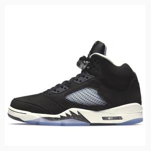 Air Jordan 5 Nike Retro Oreo Tênis de Basquete Masculino Pretas Branco | JD-360XI