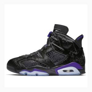 Air Jordan 6 Nike Retro SP Social Status - Cat Tênis de Basquete Masculino Pretas | JD-038BK