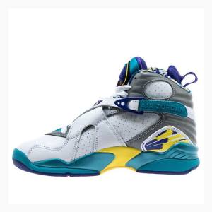 Air Jordan 8 Nike Retro Tênis de Basquete Feminino Branco | JD-041HV