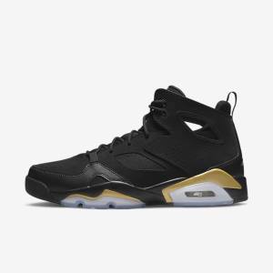 Air Jordan Nike Flight Club 91 Tênis Masculino Pretas Douradas | NK794PIE