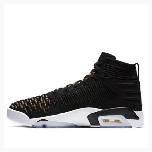 Air Jordan Nike Flyknit Elevation 23 Tênis de Basquete Masculino Pretas Amarelas | JD-473CG