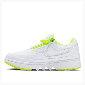 Air Jordan Nike Jester Low Tênis Feminino Branco Verdes | JD-234QB