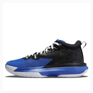 Air Jordan Nike Zion 1 PF Tênis de Basquete Masculino Pretas Azuis | JD-410EF