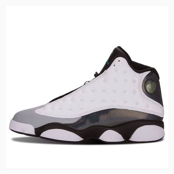 Air Jordan 13 Nike Retro Barons Hologram Tênis de Basquete Masculino Branco Pretas | JD-207VD