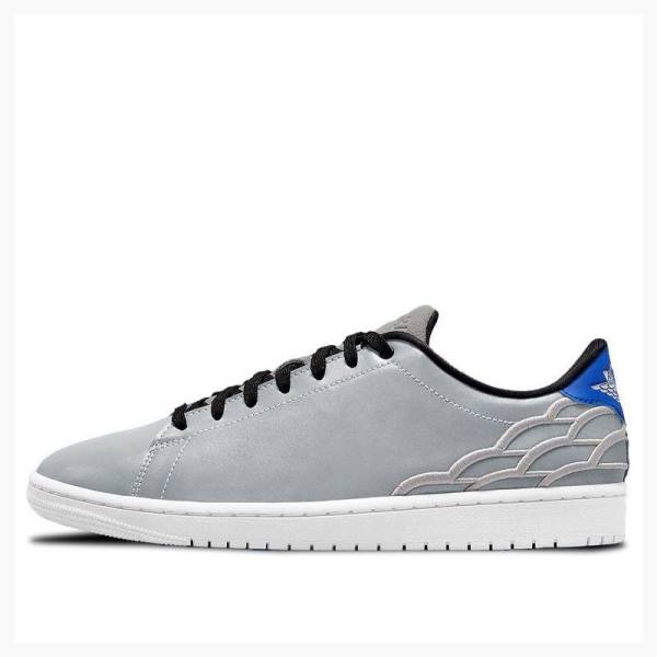 Air Jordan 1 Nike Center Court Reflective Tênis de Basquete Masculino Prateadas | JD-157CT