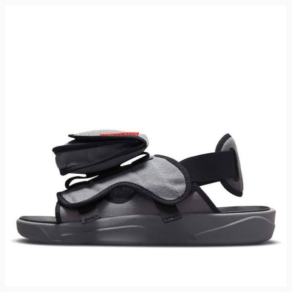 Air Jordan Nike LS Sandalias Masculino Pretas | JD-805HI